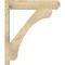 Ekena Millwork Legacy Craftsman Rough Sawn Outlooker, Douglas Fir, 6"W x 26"D x 30"H OUT06X26X30LEC04RDF - alternate 4